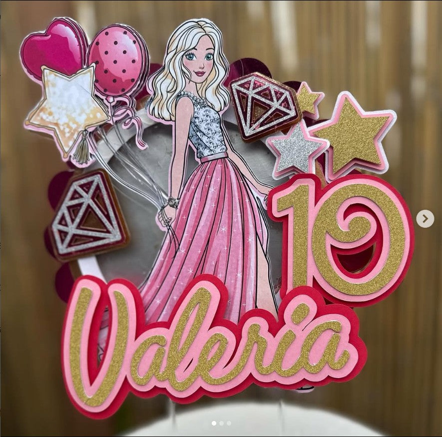 Custom Cake Toppers – Personalized 3D Designs