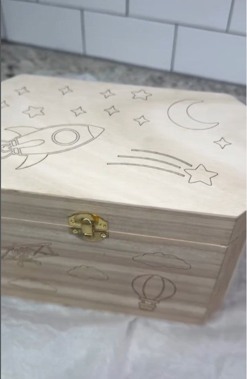 Personalized Wooden Milestone Cards Set