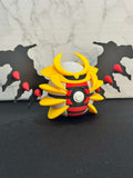 Flame-Inspired 3D Printed Collectible Sphere - Fire Series #006