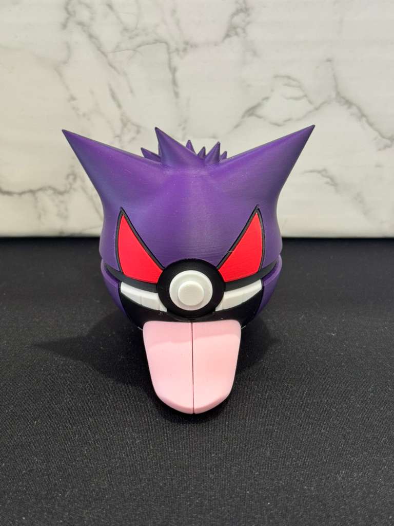 Shadow-Ghost 3D Printed Collectible Sphere - Ghost Series #094