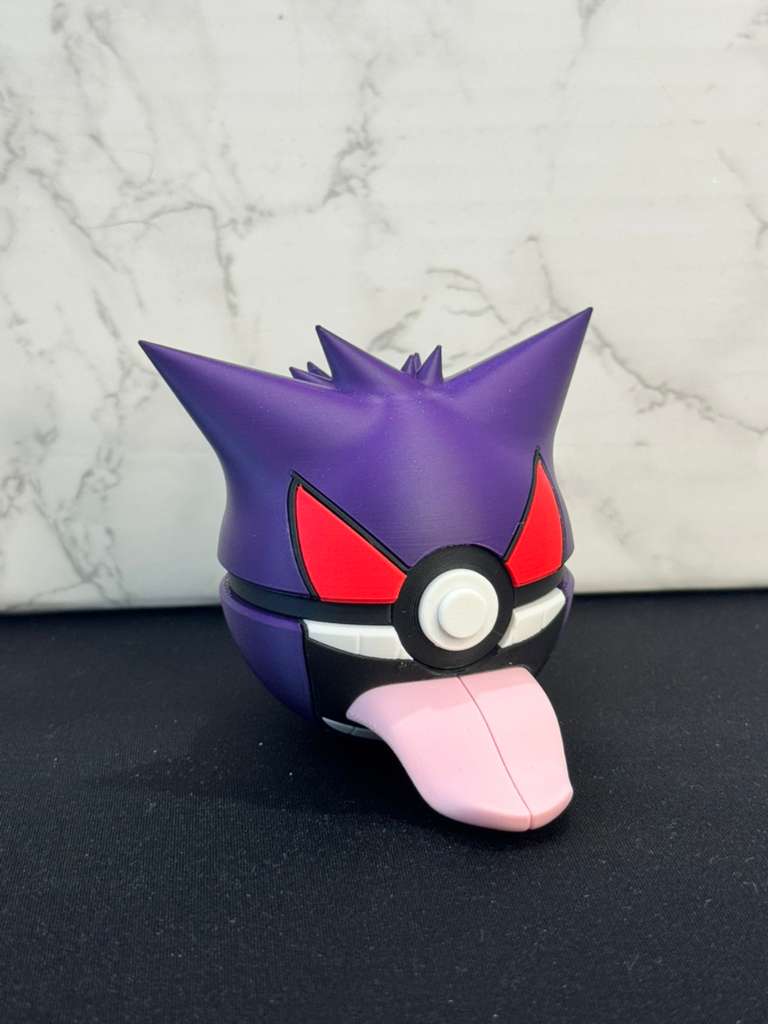 Shadow-Ghost 3D Printed Collectible Sphere - Ghost Series #094