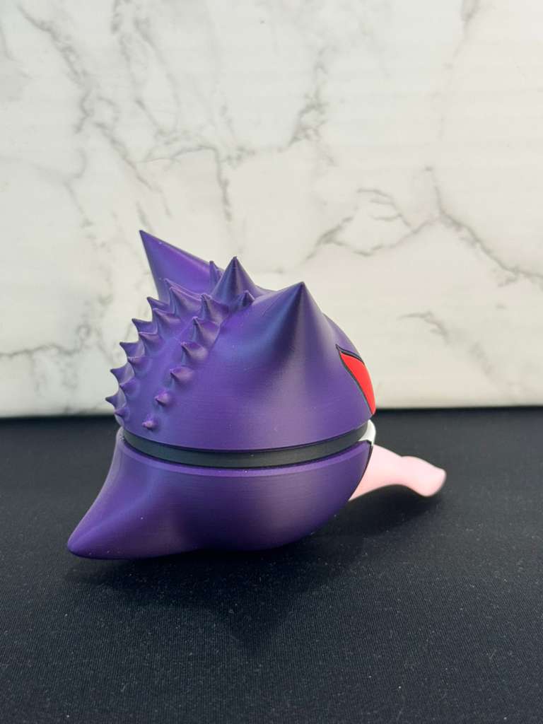 Shadow-Ghost 3D Printed Collectible Sphere - Ghost Series #094