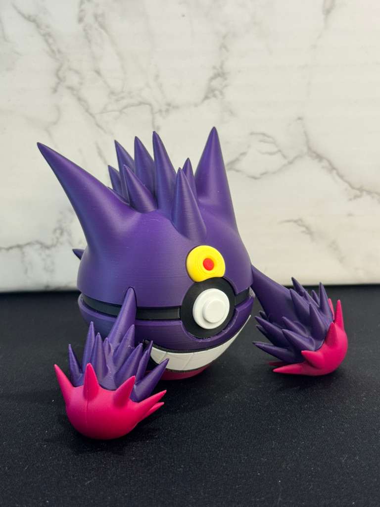 Mega-Phantom 3D Printed Collectible Sphere - Ghost Series #094M