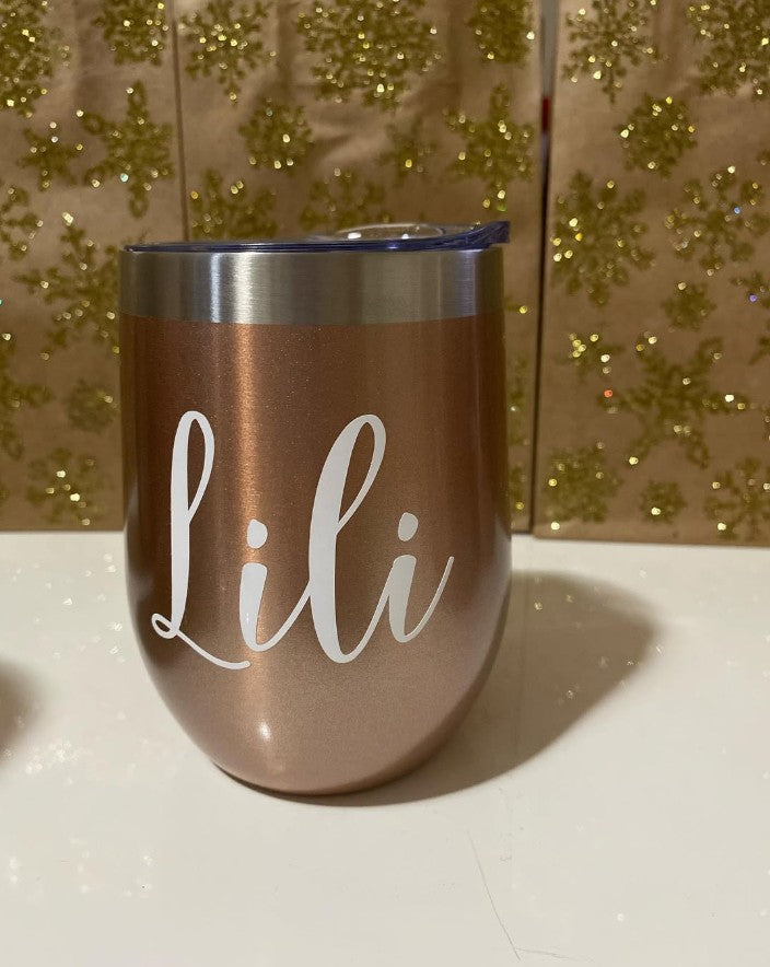 Personalized Stainless Steel Tumblers