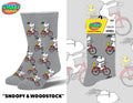 Snoopy & Woodstock - Mens Crew Folded